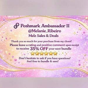 Poshmark Ambassador II Discount Card